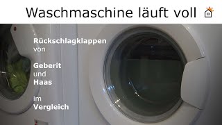 Abwasser läuft in Waschmaschine  Waschmaschine läuft voll  Doppelschlauchtülle [upl. by Atilegna]