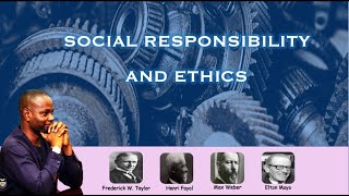 Social Responsibility and Ethics [upl. by Asin]