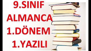 9SINIF ALMANCA 1DÖNEM 1YAZILI2024 [upl. by Schapira938]