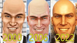 Evolution of Hitman Games w Facts 20002022 [upl. by Inanaup]