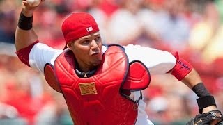 Yadier Molina 2013 Highlights [upl. by Etireugram769]