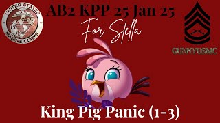 Angry Birds 2 AB2 King Pig Panic KPP Today 25 Jan 2025  for Stella ab2 [upl. by Sixel565]