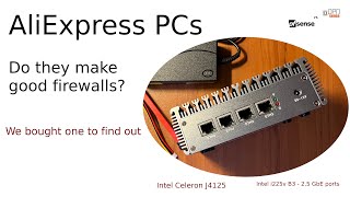 Do AliExpress PCs like the Topton fanless mini PC with Celeron J4125 make good firewalls [upl. by Tedd]