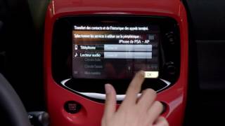 Citroën C1  How to use the touch screen with the phone call function [upl. by Aloke]