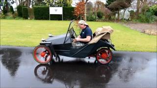 Mochet Microcar ultra rare type K from 1947 [upl. by Kcyrred889]