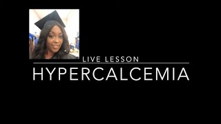 Hypercalcemia in Nursing [upl. by Yllah]