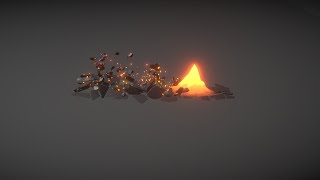 Unity VFX Ground Crack Projectile Void [upl. by Tull]