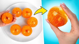 Unas mandarinas ricas y divertidas receta de Sam y Su🍊 [upl. by Anivahs]