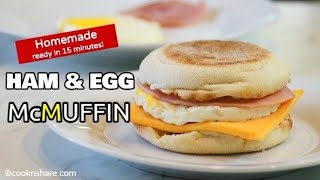 Perfect Egg McMuffin in 15 Minutes [upl. by Merilyn611]