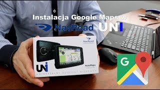 Instalacja map Google w NavRoad UNI [upl. by Aciras421]