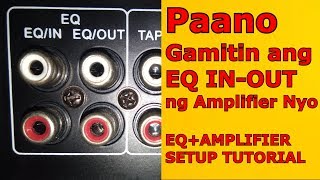 HOW TO CONNECT EQUALIZER TO AMPLIFIER  EASY STEPS  Guide [upl. by Laufer]