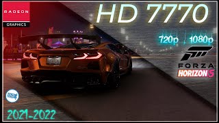 Forza Horizon 5 on LOWEND PC  HD 7770  Ryzen 5 1600 [upl. by Terpstra]