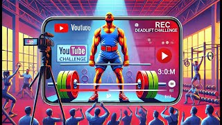 500lb Wagon Wheel Deadlift Challenge  Max Effort PR [upl. by Immas163]