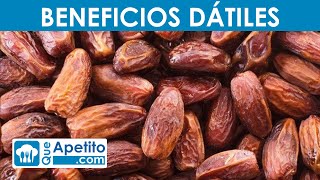 8 Propiedades y Beneficios de los Dátiles  QueApetito [upl. by Alyks]