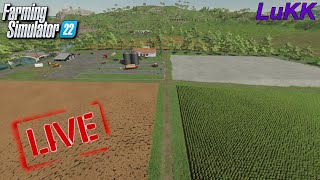 Live Farming Simulator 22 Prace na polach  Zarabianie [upl. by Darbie]