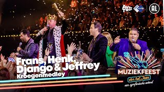 Frans Django Jeffrey amp Henk  Kroegenmedley • Muziekfeest van het Jaar 2022  Sterren NL [upl. by Beverlie432]