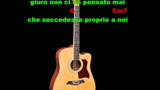 Laura non ce Nek  Acoustic Guitar Cover  Lyrics  Chords  By KIKIRIKU11 [upl. by Sirdi825]