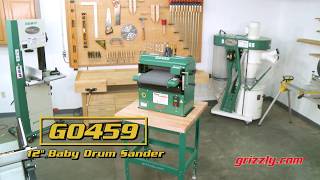 Grizzly G0459 12quot Baby Drum Sander [upl. by Lesley917]