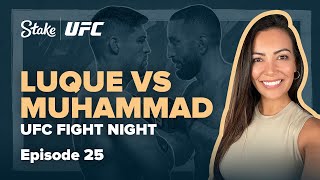 UFC Vegas 51  Bet Smarter with Luciana  Luque v Muhammad [upl. by Yate]