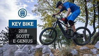 Scott EGenius  Key Bikes Of 2018 [upl. by Nekcerb]