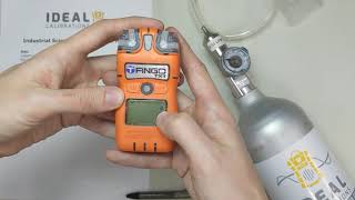 Industrial Scientific Tango TX1 H2S Calibration and Bump Test Guide [upl. by Elegna]