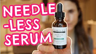 DRMTLGY Needleless serum review Dr Dray [upl. by Eniawed]