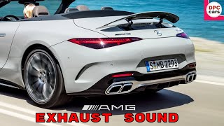 2022 Mercedes AMG SL 55 4MATIC Exhaust Sound [upl. by Annovy]