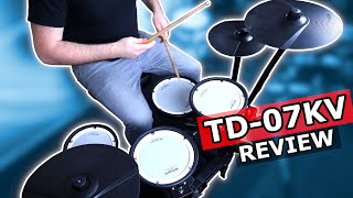 Roland TD07KV Review  Best Electronic Drum Kit Under 1000 Dollars For Beginners in 2021 TD07KV [upl. by O'Toole]