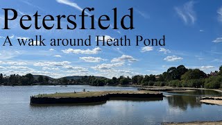 Petersfield Hampshire  Historic Town in the South Downs National Park  A walk around Heath Pond [upl. by Ahsetel873]