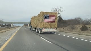 Michigan Hay to Fire Ravaged Texas and Kansas [upl. by Manchester798]