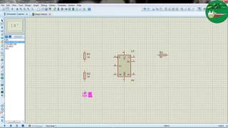 Simulación en Proteus  CI 555 Astable [upl. by Klusek302]