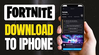 How To Download Fortnite On iOS [upl. by Nhguahs]