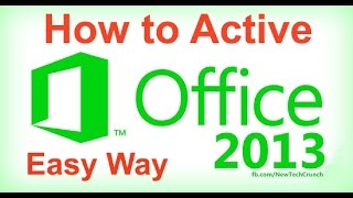 How to Activate Microsoft Office Professional Plus 2013 [upl. by Chevy]