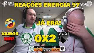 VAMOS RIR REAÇÕES ENERGIA 97  PALMEIRAS 0x2 ATLÉTICOMG CAMPEONATO BRASILEIRO [upl. by Namwen634]