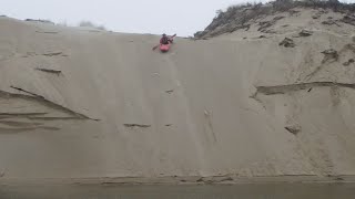 Kayaking through the Oregon Sand Dunes [upl. by Anileuqcaj]