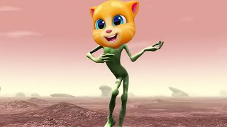 Ginger  Talking Tom  vs Dame tu Cosita dance Cover MUSIC COVER [upl. by Nihsfa]