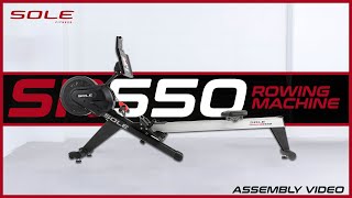 SR550 Rowing Machine Assembly Guide [upl. by Nakeber560]