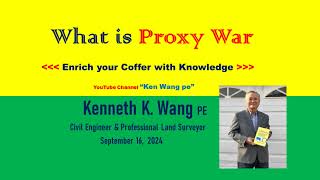 What is proxy war [upl. by Burrton306]