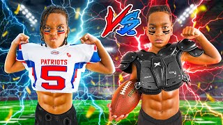 THE 1 YOUTH FOOTBALL PLAYERS DJ amp KYRIE CANT BE STOPPED IN THE BIGGEST GAME OF THE YEAR [upl. by Anahpos]