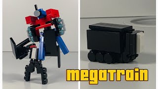 LEGO Trainsformers MegaTrain [upl. by Nagear]