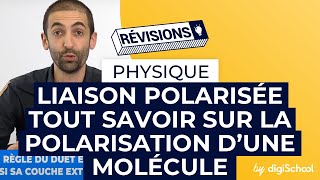 Liaison polarisée  tout savoir sur la polarisation d’une molécule [upl. by Handy]