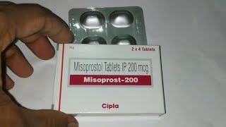 Misoprost  200 Tablets  Uses Composition Side Effects [upl. by Illak]