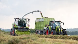 CLAAS XPERIENCE TOUR  Démonstration gamme de fenaison [upl. by Siravrat]