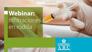 Webinar infiltraciones en rodilla [upl. by Ainoz]