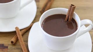 Mexican Style Hot Chocolate Recipe [upl. by Tekcirc]