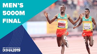 Mens 5000m Final  World Athletics Championships Doha 2019 [upl. by Falito]