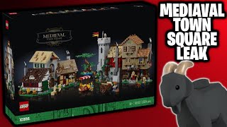 LEGO 2024 Leak 10332 Medieval Town Square Schöner gehts kaum 🐐  LEGO News [upl. by Narra]