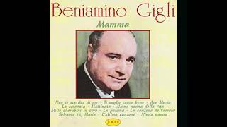 Beniamino Gigli  Mamma  testo [upl. by Olnton729]