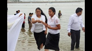 Bautismo en Agua IGLESIA DE DIOS EVANGELIO COMPLETO [upl. by Lenehc]