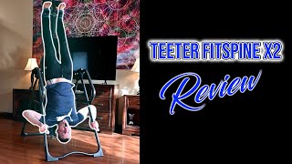 Teeter Fitspine X2 Inversion Table Review [upl. by Callum202]